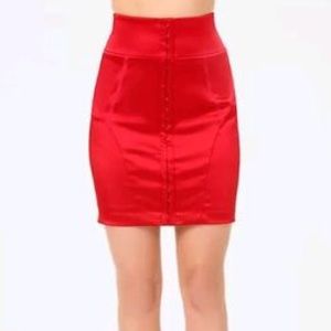 Bebe Corsetted Taiana Pencil Skirt